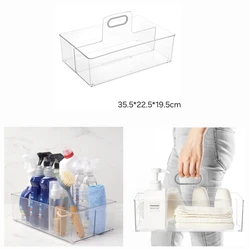 ארגונית מגירה אקרילי עם ידית נשיאה