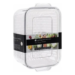 קופסת אקריל עם רשת למקרר S