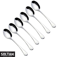 סט 6 כפות חלק סולתם .