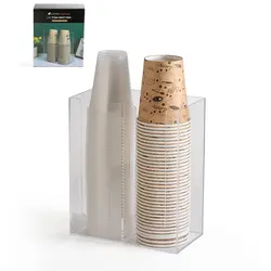 מתקן כוסות אקריל Lin