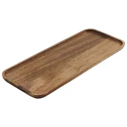 פלטת עץ מלבנית להגשה CutterPeeler